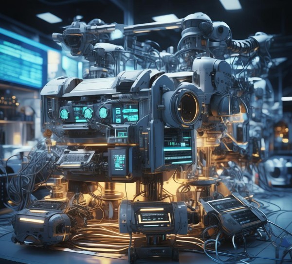 二合一机械设备群，技术驱动的创新模式