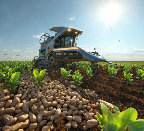 花生自动化机械设备助力农业智能化发展